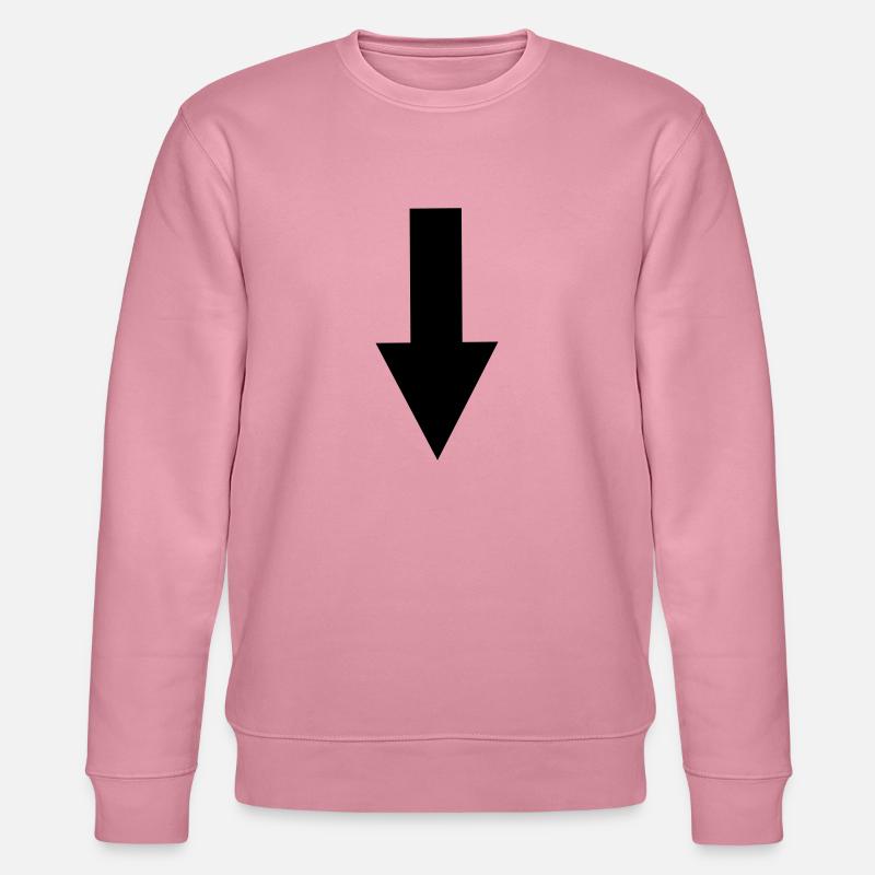 Pfeil - Stanley/Stella Unisex Bio-Sweatshirt CHANGER  - Lila Traum