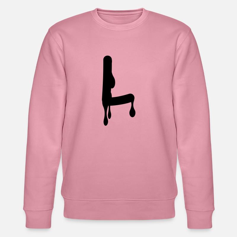 l_comic_graffiti - Stanley/Stella CHANGER Unisex Organic Sweatshirt - lilac dream