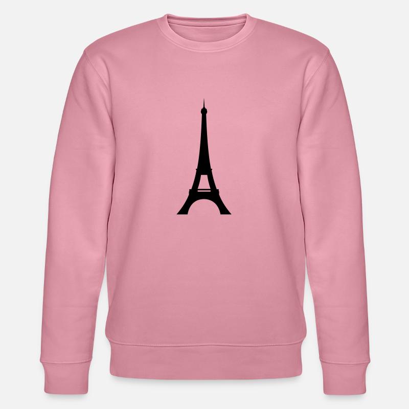 eiffelturm - Stanley/Stella Unisex Bio-Sweatshirt CHANGER  - Lila Traum