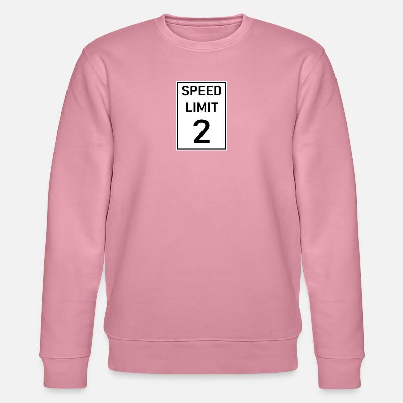 Geschwindigkeitsbegrenzung 2 - Stanley/Stella Unisex Bio-Sweatshirt CHANGER  - Lila Traum