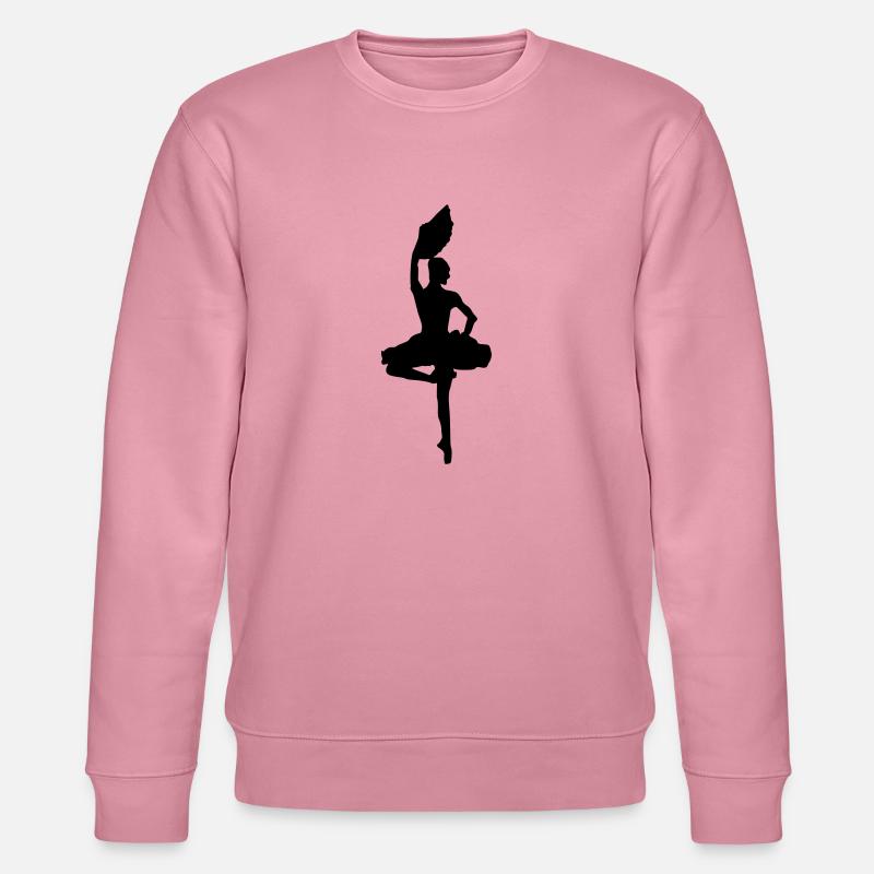 ballet tänzerin - Stanley/Stella Unisex Bio-Sweatshirt CHANGER  - Lila Traum