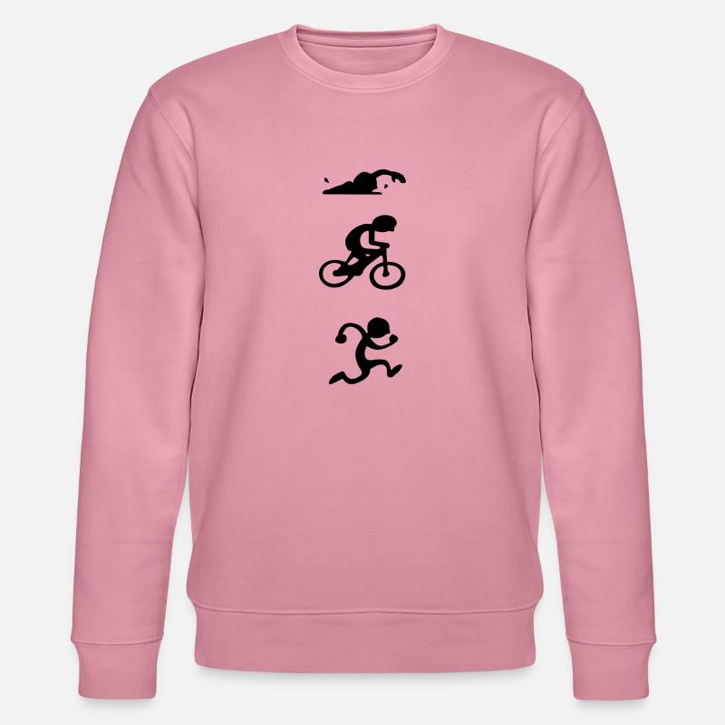 triathlon - Stanley/Stella Unisex Bio-Sweatshirt CHANGER  - Lila Traum