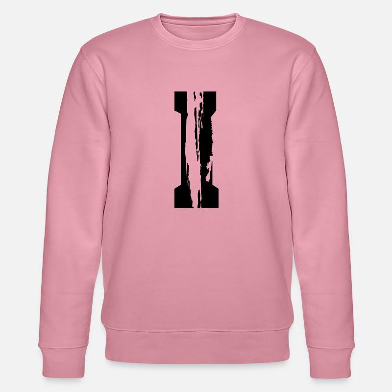 I - Buchstabe - Stanley/Stella Unisex Bio-Sweatshirt CHANGER  - Lila Traum
