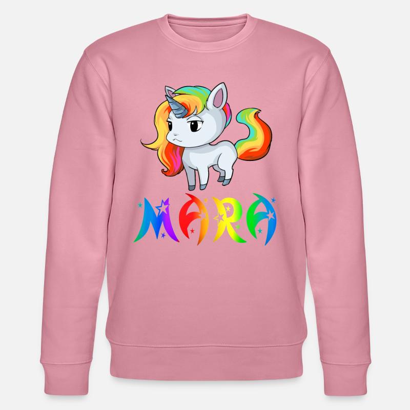 Mara Einhorn - Stanley/Stella Unisex Bio-Sweatshirt CHANGER  - Lila Traum