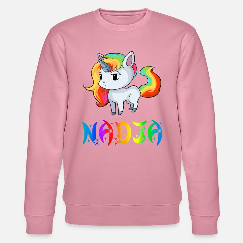 Nadja Einhorn - Stanley/Stella Unisex Bio-Sweatshirt CHANGER  - Lila Traum