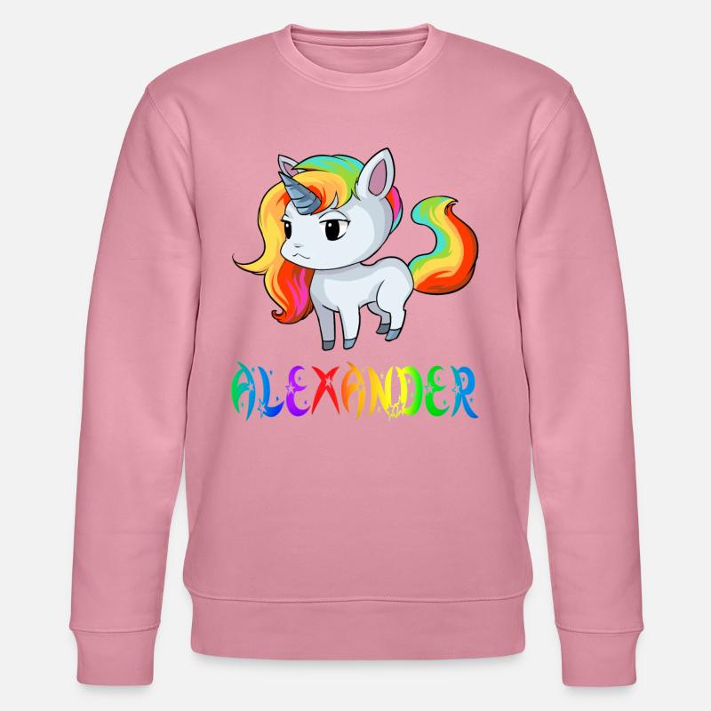 Alexander Einhorn - Stanley/Stella Unisex Bio-Sweatshirt CHANGER  - Lila Traum