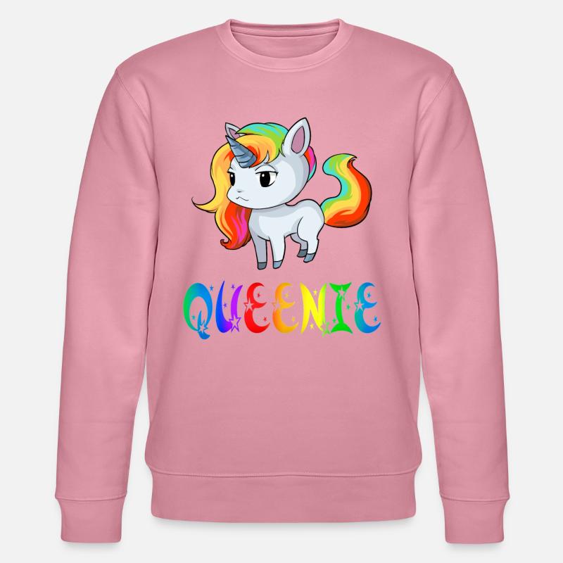 Einhorn Queenie - Stanley/Stella Unisex Bio-Sweatshirt CHANGER  - Lila Traum