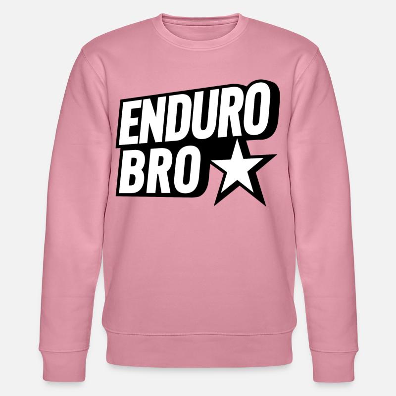 Enduro Bro MTB Team - Stanley/Stella Unisex Bio-Sweatshirt CHANGER  - Lila Traum