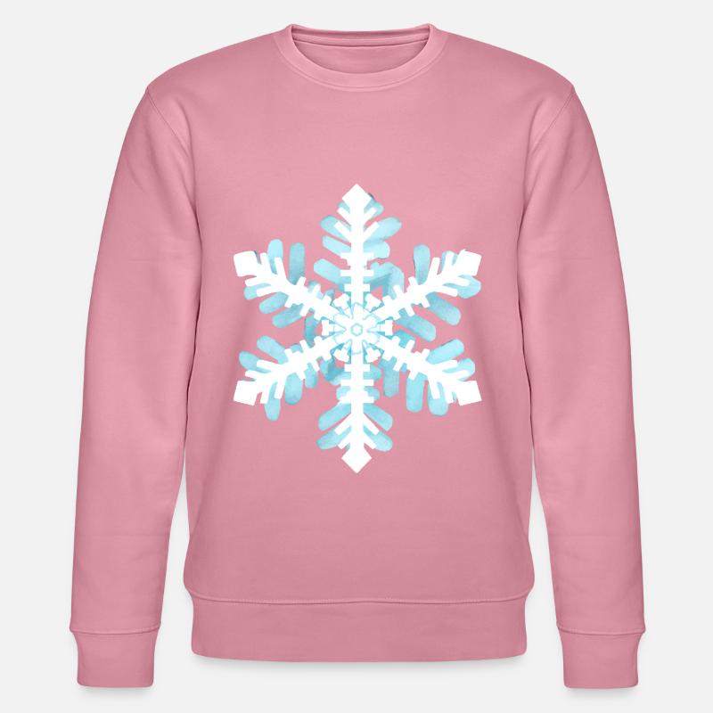 Schneestern - Stanley/Stella Unisex Bio-Sweatshirt CHANGER  - Lila Traum