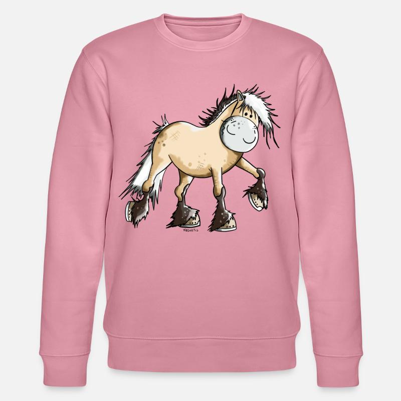 Nele der Norweger - Stanley/Stella Unisex Bio-Sweatshirt CHANGER  - Lila Traum