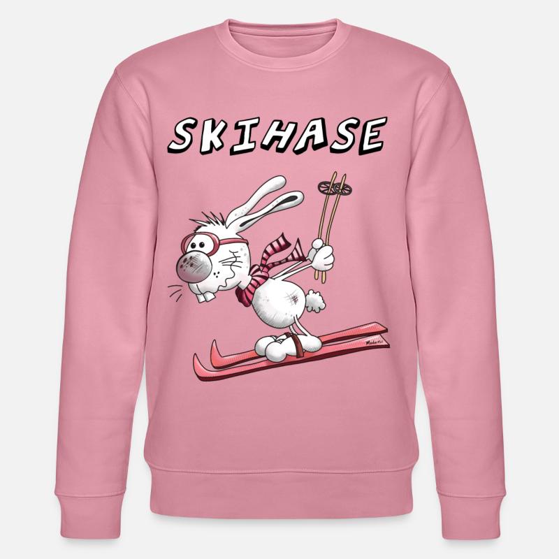 Skihase - Stanley/Stella Unisex Bio-Sweatshirt CHANGER  - Lila Traum