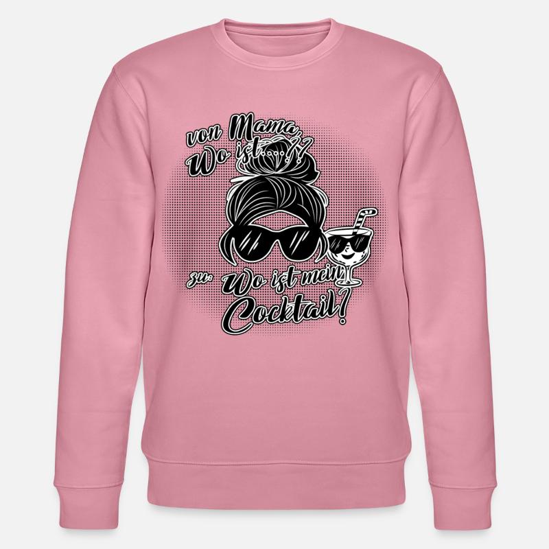 Von Mama-Modus zu Cocktail-Zeit. - Stanley/Stella Unisex Bio-Sweatshirt CHANGER  - Lila Traum
