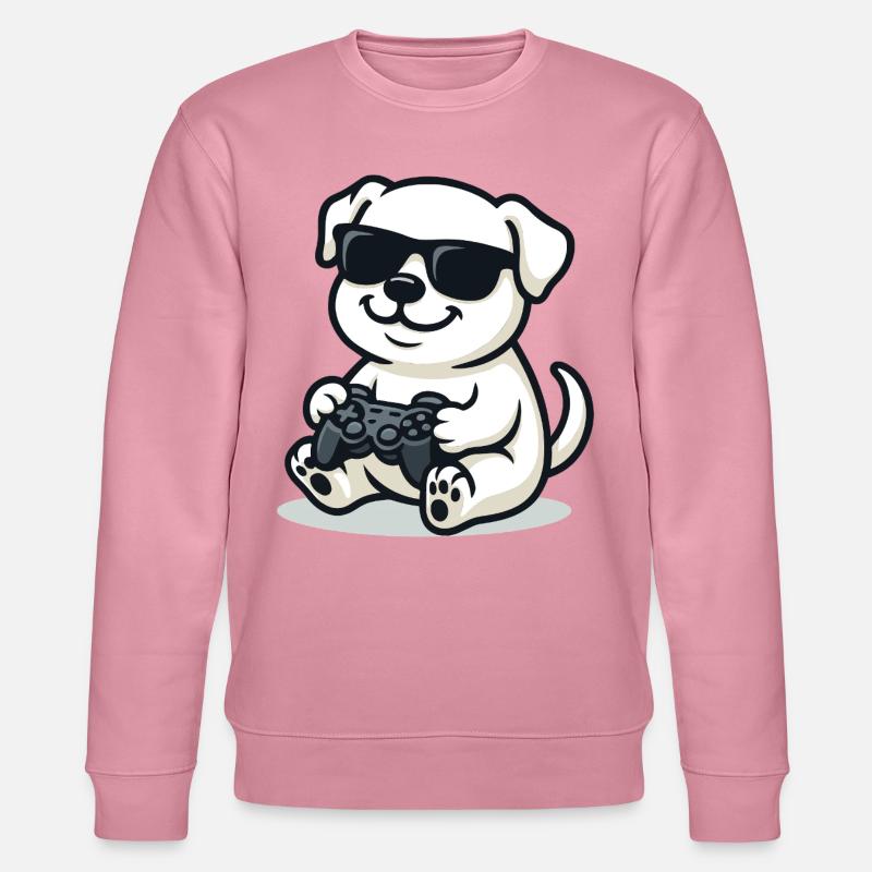 Controller Pup - Stanley/Stella Unisex Bio-Sweatshirt CHANGER  - Lila Traum