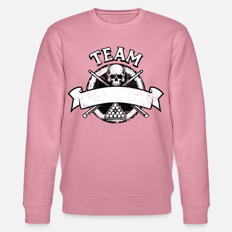 Eight Ball, Billardkugel, Billard Team Geschenk - Stanley/Stella Unisex Bio-Sweatshirt CHANGER - Lila Traum