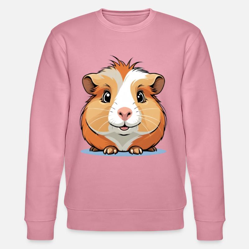 Lively hamster friend - Stanley/Stella CHANGER Unisex Organic Sweatshirt - lilac dream