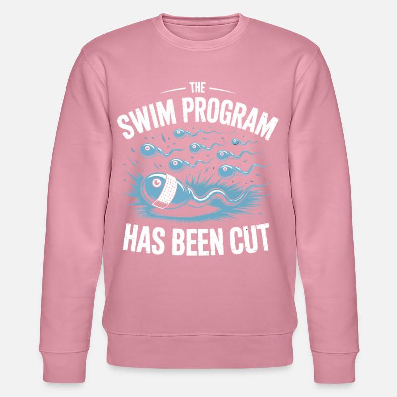 Swimming program has ended - Stanley/Stella CHANGER Unisex Organic Sweatshirt - lilac dream