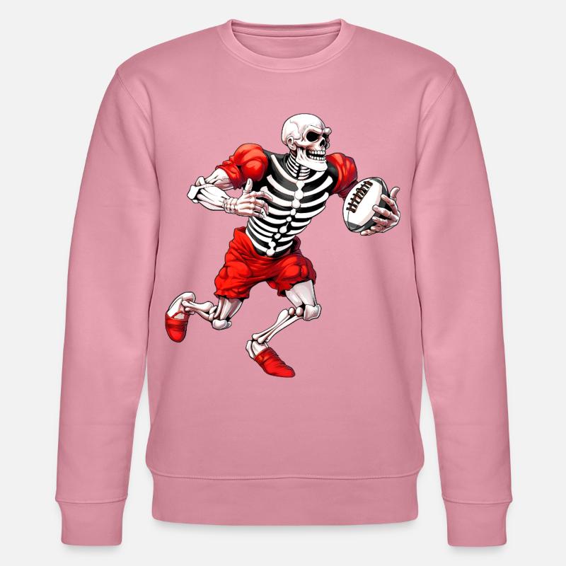 Skeletons Rugby - Stanley/Stella CHANGER Unisex Organic Sweatshirt - lilac dream