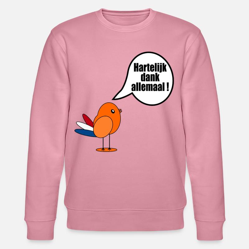 Niederländisch Vielen Dank Euch - Stanley/Stella Unisex Bio-Sweatshirt CHANGER  - Lila Traum