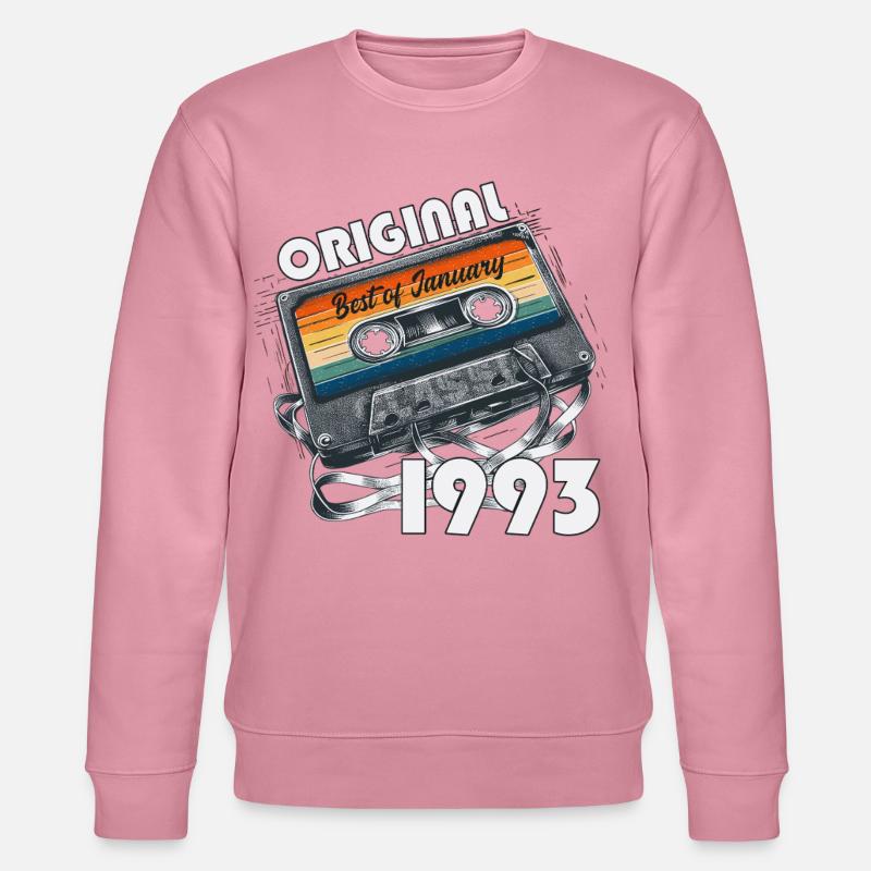Cassette du 33e anniversaire janvier 1993 - Sweat bio CHANGER Stanley/Stella Unisexe - lilas onirique