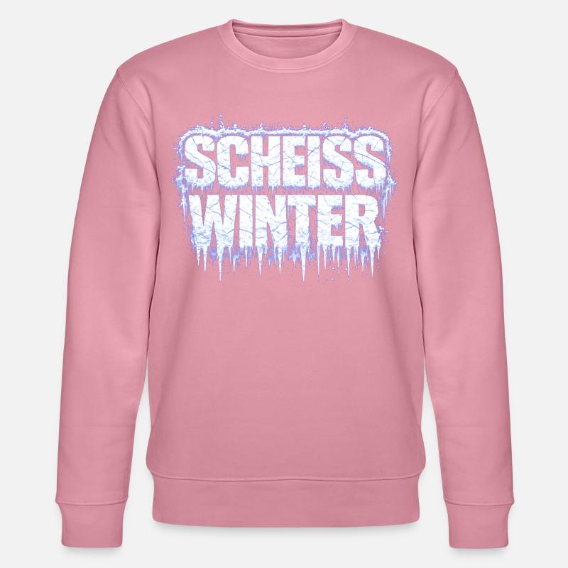 Scheiß_Winter - Stanley/Stella Unisex Bio-Sweatshirt CHANGER  - Lila Traum