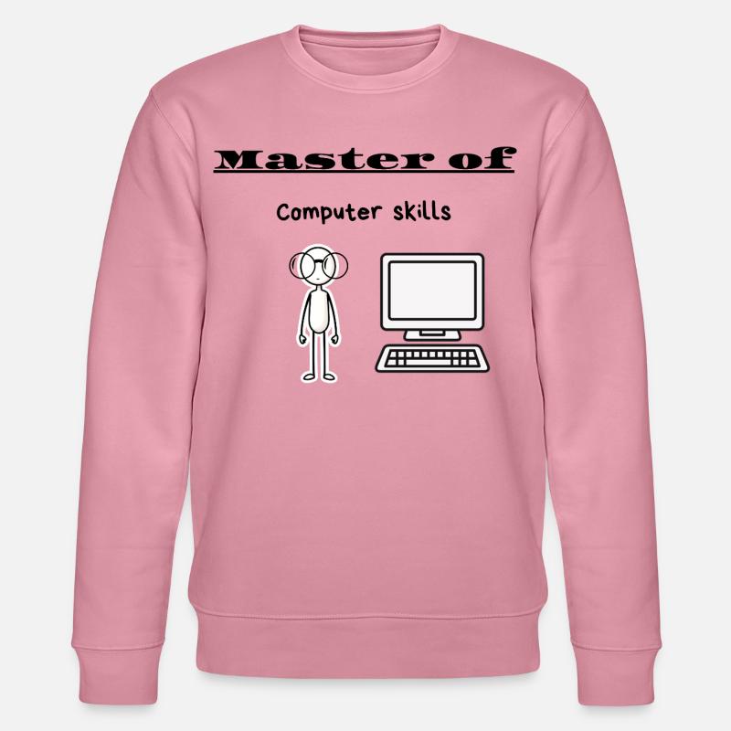 Master der Computerfähigkeiten - Stanley/Stella Unisex Bio-Sweatshirt CHANGER  - Lila Traum