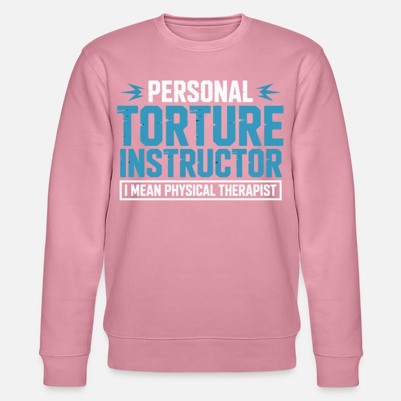 Personal Torture Instructor – Physiotherapie - Stanley/Stella Unisex Bio-Sweatshirt CHANGER  - Lila Traum