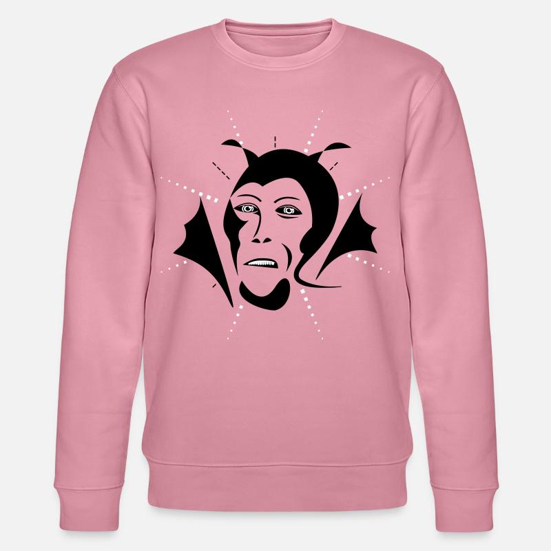 Devil / Teufel - Stanley/Stella Unisex Bio-Sweatshirt CHANGER  - Lila Traum