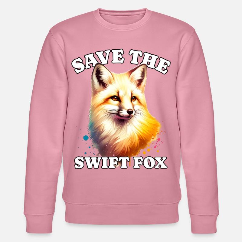 Les Swiftfuchs sauvent Swift Fox - Sweat bio CHANGER Stanley/Stella Unisexe - lilas onirique