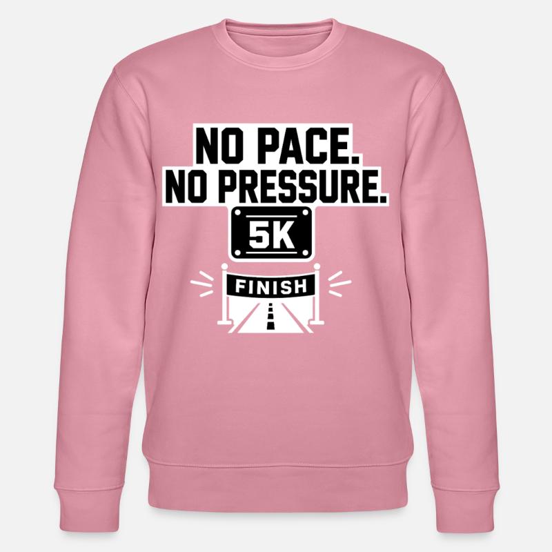 No Pace 5K - Stanley/Stella Unisex Bio-Sweatshirt CHANGER - Lila Traum
