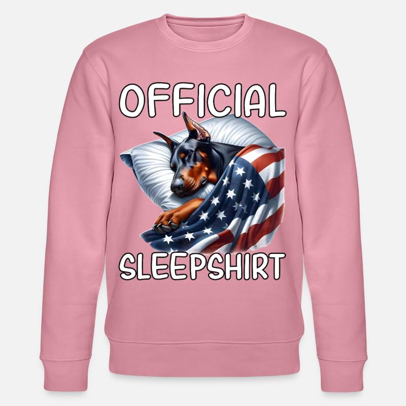 Chemise de nuit Doberman US - Sweat bio CHANGER Stanley/Stella Unisexe - lilas onirique