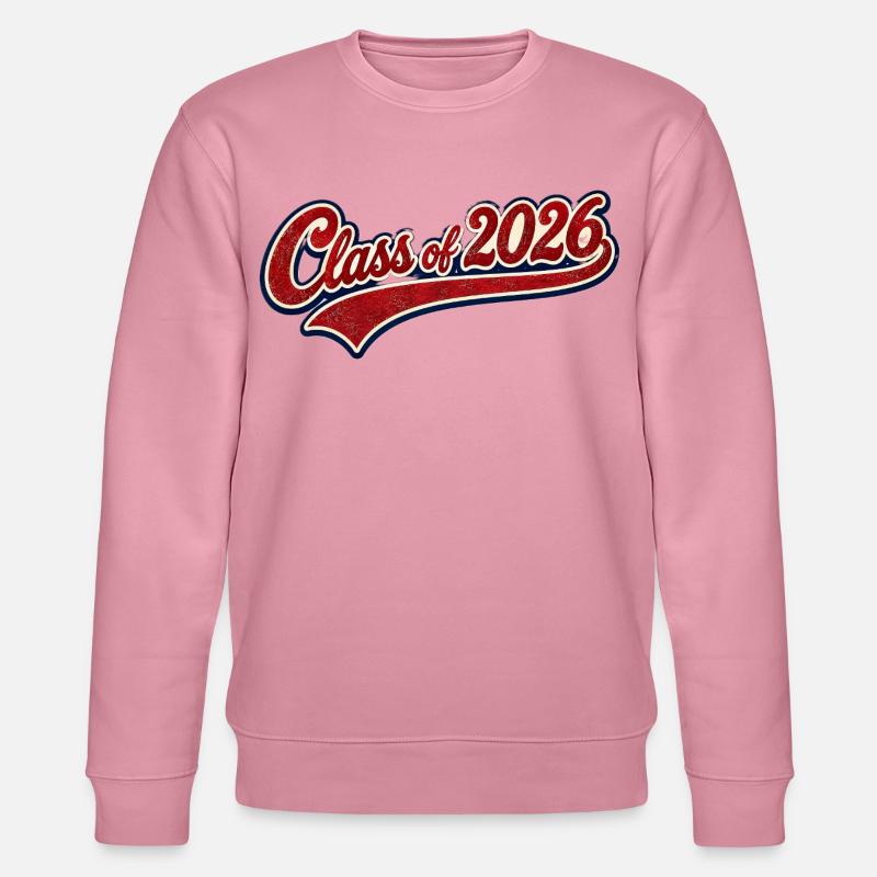 Klasse 2026 Retro Script - Stanley/Stella Unisex Bio-Sweatshirt CHANGER - Lila Traum