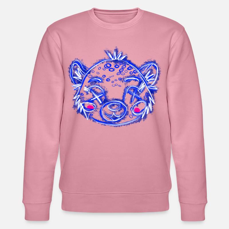 Dead Leo Blue - Stanley/Stella Unisex Bio-Sweatshirt CHANGER  - Lila Traum