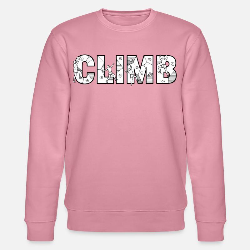 Escalade de bloc Escalade Conception - Sweat bio CHANGER Stanley/Stella Unisexe - lilas onirique