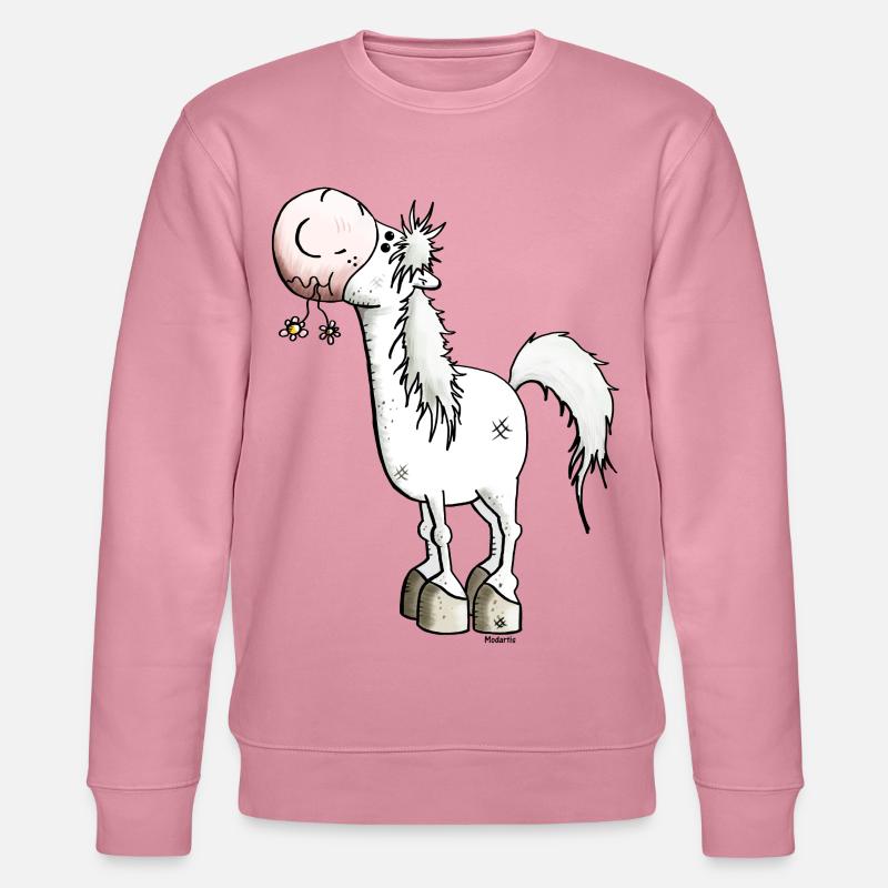 Verträumtes Pferd - Pferde - Stanley/Stella Unisex Bio-Sweatshirt CHANGER  - Lila Traum