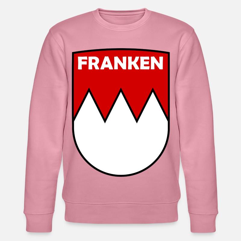 Franken Crest Logo - Stanley/Stella Unisex Bio-Sweatshirt CHANGER  - Lila Traum