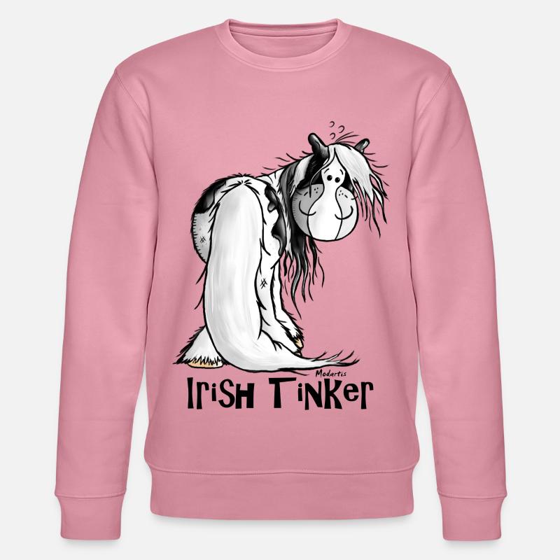 Gypsy Cob - Irish Cob – Pinto – Cheval - Sweat bio CHANGER Stanley/Stella Unisexe - lilas onirique