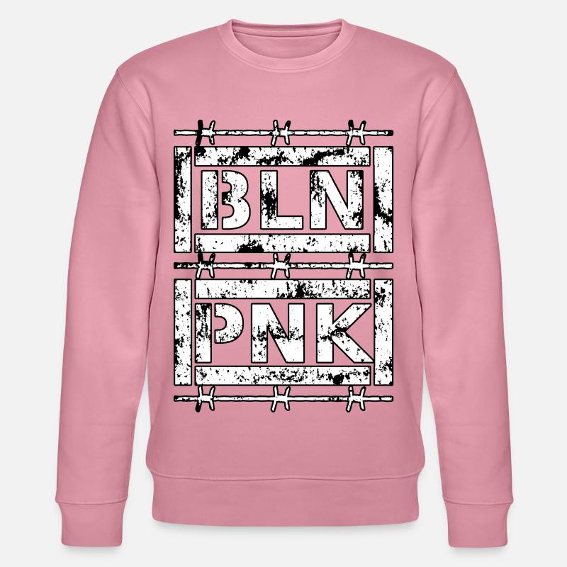 BLN PNK Stacheldraht - Stanley/Stella Unisex Bio-Sweatshirt CHANGER  - Lila Traum