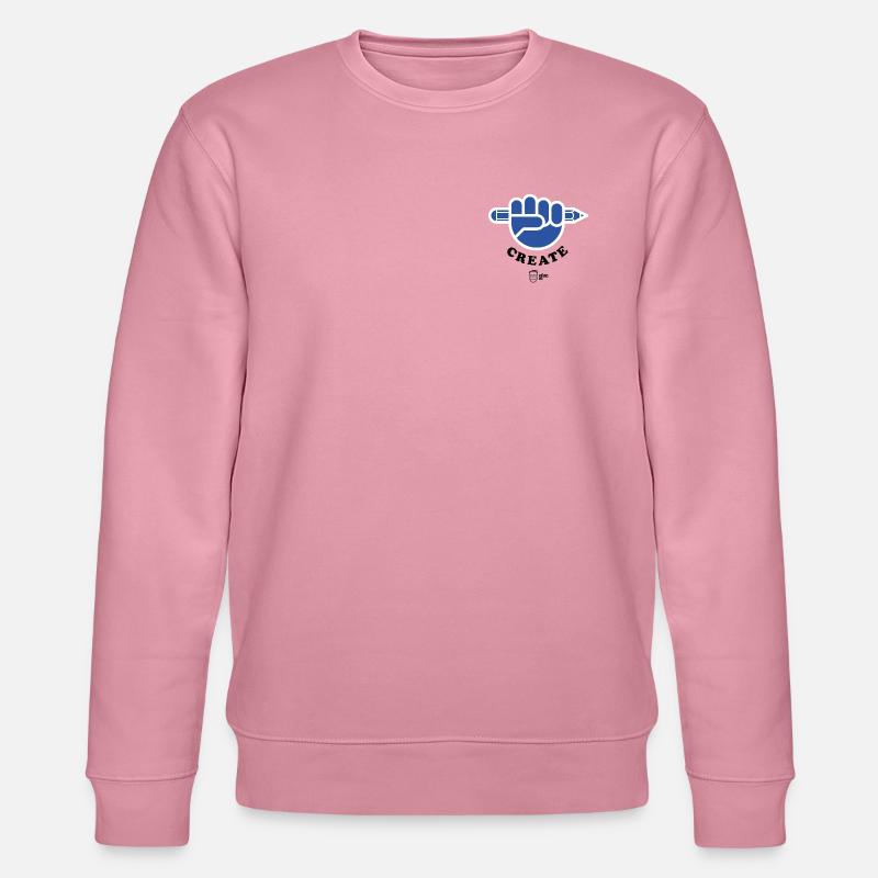 Schaffen! - Stanley/Stella Unisex Bio-Sweatshirt CHANGER  - Lila Traum