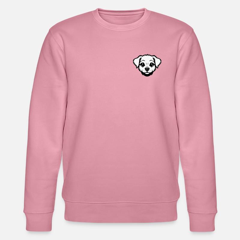 Un design de chiot mignon - Sweat bio CHANGER Stanley/Stella Unisexe - lilas onirique