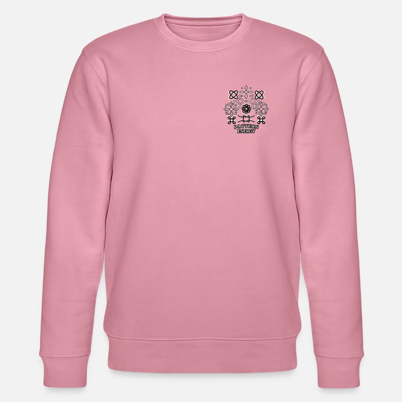 Pattern Energy - Stanley/Stella CHANGER Unisex Organic Sweatshirt - lilac dream