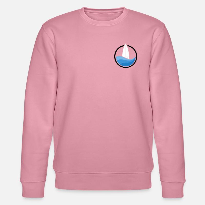 Surfwave II (blackwhite) - Stanley/Stella Unisex Bio-Sweatshirt CHANGER  - Lila Traum