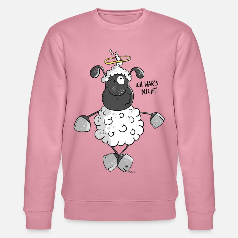 Unschuldslamm - Stanley/Stella Unisex Bio-Sweatshirt CHANGER  - Lila Traum