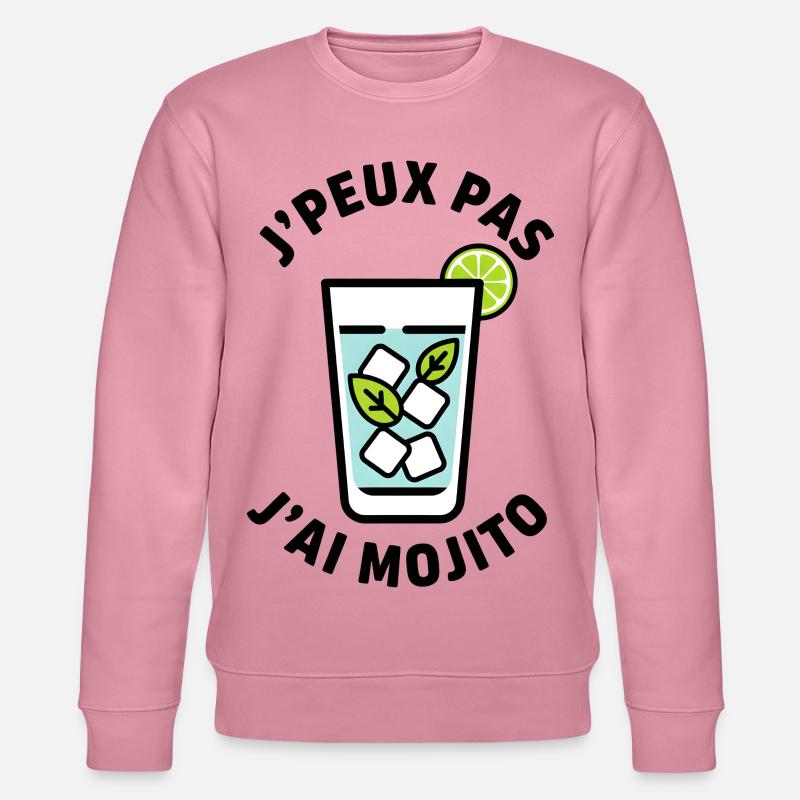 Lime Mint Eisglas - Stanley/Stella Unisex Bio-Sweatshirt CHANGER  - Lila Traum