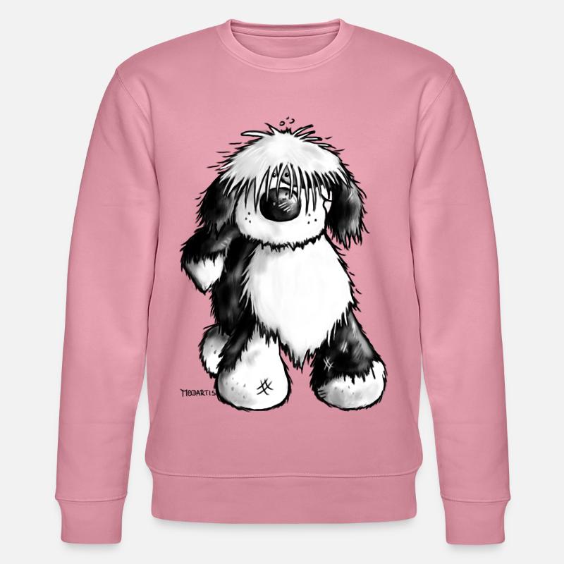 Tibet Terrier - Hund - Stanley/Stella Unisex Bio-Sweatshirt CHANGER  - Lila Traum