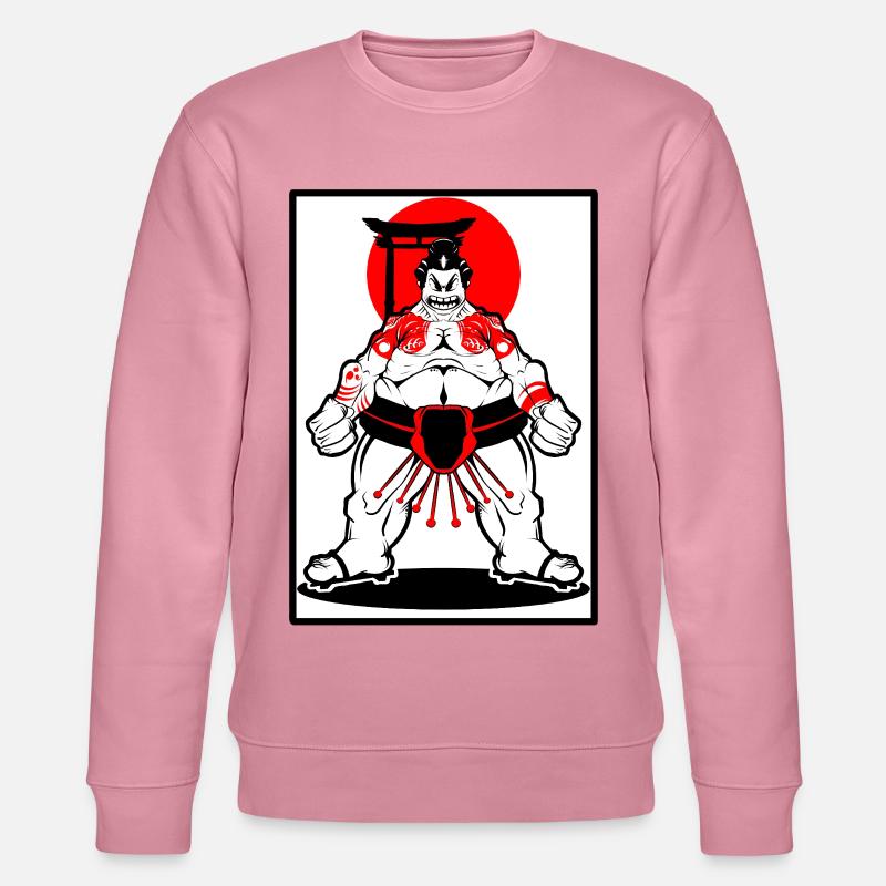 Sumo Krieger  - Stanley/Stella Unisex Bio-Sweatshirt CHANGER  - Lila Traum