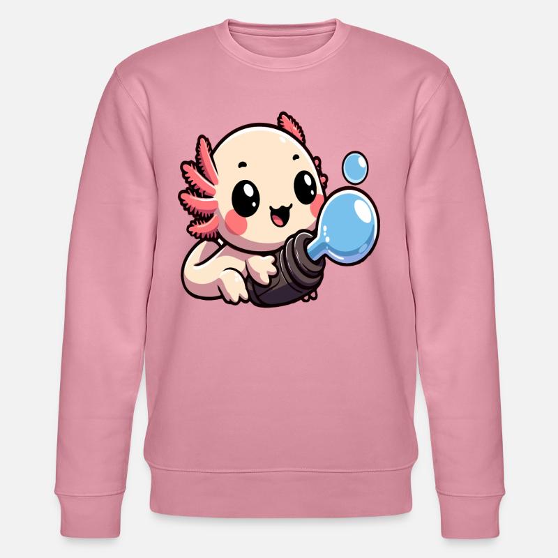 Bubble Buddy Schlüpfling - Stanley/Stella Unisex Bio-Sweatshirt CHANGER  - Lila Traum