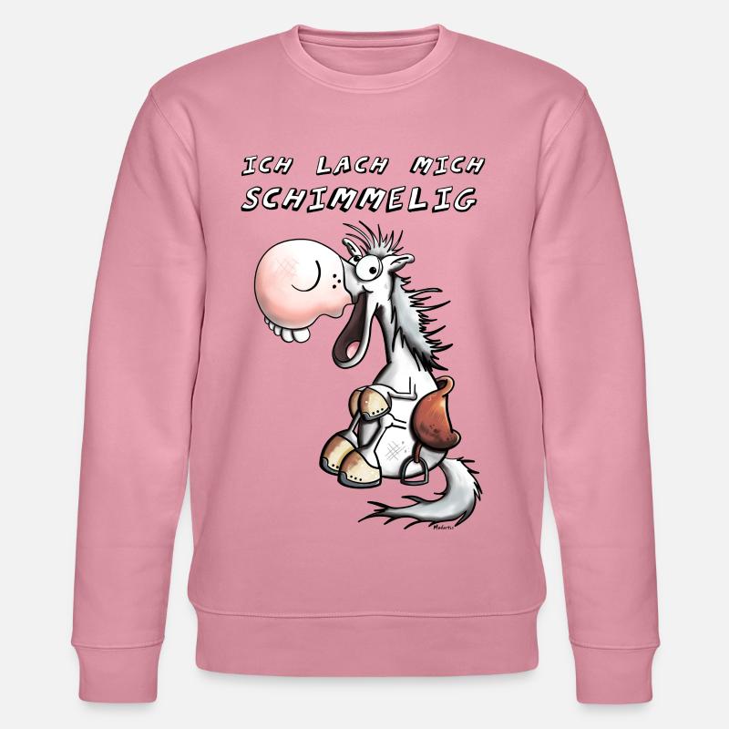 Ich lach mich Schimmelig - Stanley/Stella Unisex Bio-Sweatshirt CHANGER  - Lila Traum