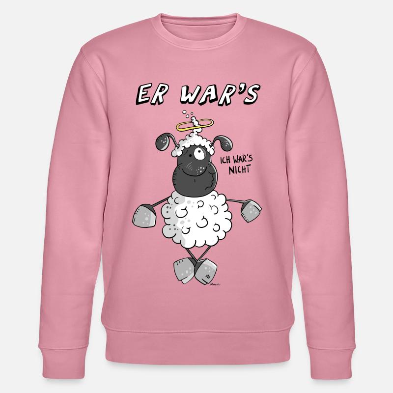Er war's Unschuldslamm - Stanley/Stella Unisex Bio-Sweatshirt CHANGER  - Lila Traum