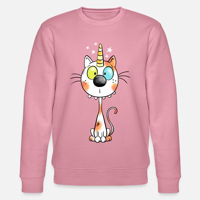 Mignon chat comique - Sweat bio CHANGER Stanley/Stella Unisexe - lilas onirique