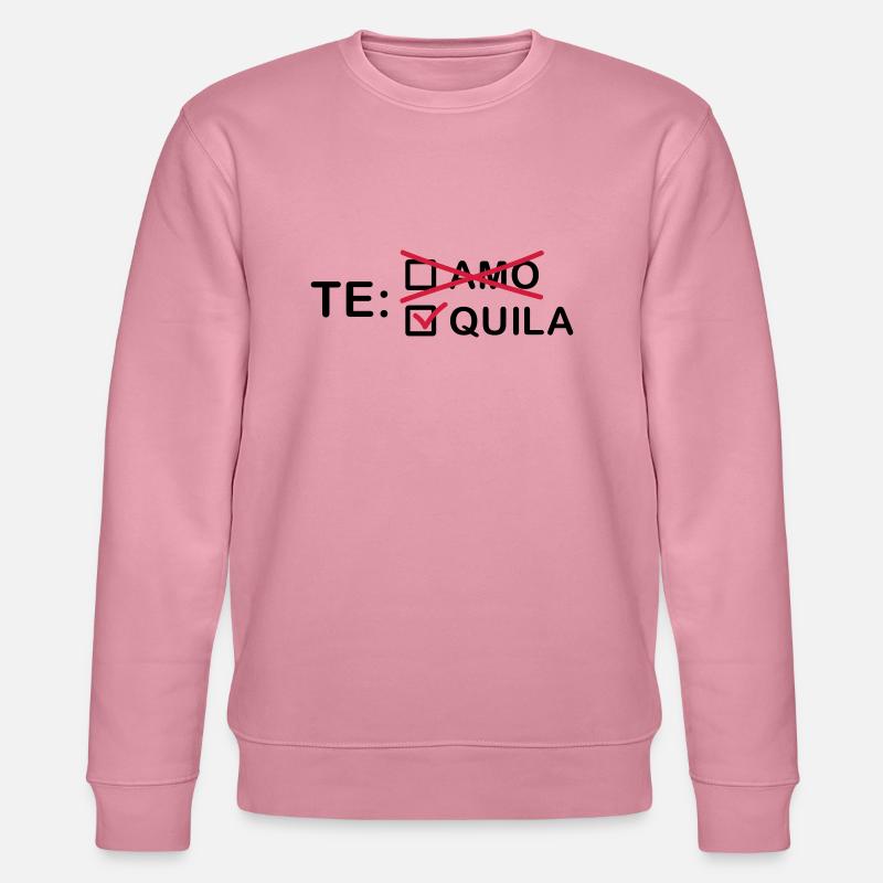 te_amo_quila_2_f2 - Stanley/Stella Unisex Bio-Sweatshirt CHANGER  - Lila Traum